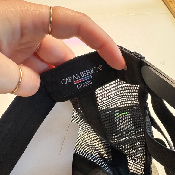 NWT Official Women's Jack Daniels Grey Wash Baseball Cap with Pony Hole Detail - Picture 2 of 6